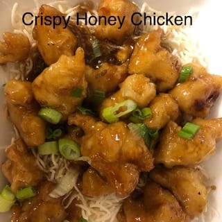 Crispy Honey Chicken or Shrimp
