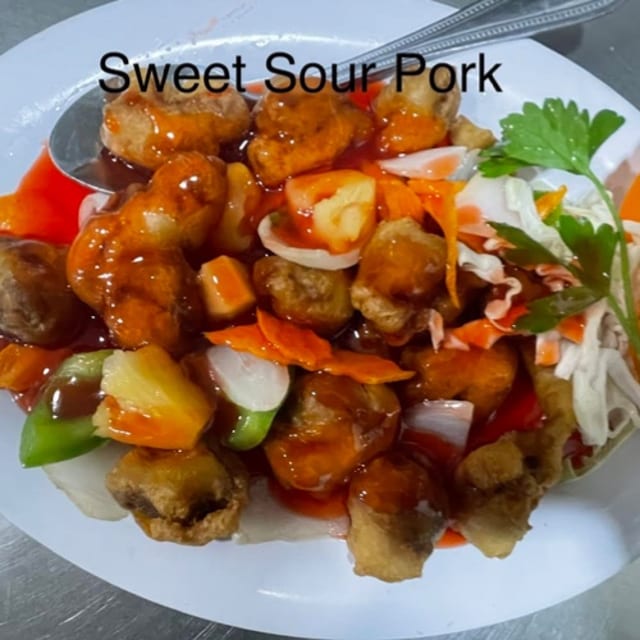 Sweet & Sour Pork.