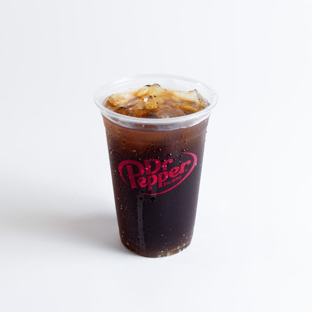 16.9 oz. Bottle Dr. Pepper.